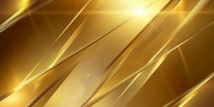 金色炫光动感线条背景图