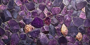 紫宝石拼接墙面纹理