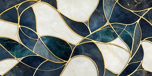 奢华几何拼接大理石纹理