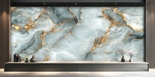 轻奢大理石背景墙设计