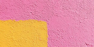 粉黄撞色墙面纹理