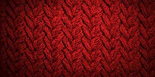 红色针织纹理背景图案