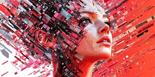 数字幻像中的女性面孔