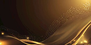 金色动感线条梦幻背景图