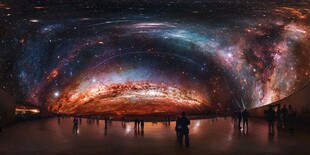 梦幻宇宙空间沉浸式场景