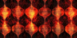 火焰波纹图案纹理背景