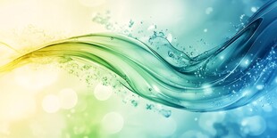 灵动水波背景图