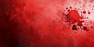 红色泼墨艺术背景图