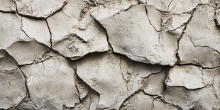 干裂土地纹理特写