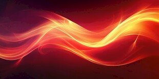 炫彩流动火焰抽象背景图