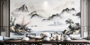 中式山水餐厅 雅致意境