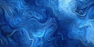 蓝色流动纹理抽象背景图