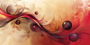 绚丽动感抽象艺术流体图案
