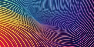 绚丽多彩线条抽象背景图