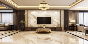 现代豪华客厅室内设计展示