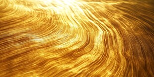 金色波浪纹理 绚丽视觉