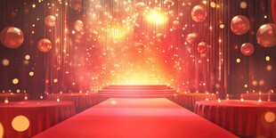 红毯闪耀舞台 梦幻庆典场景