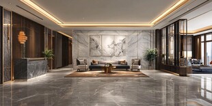 豪华现代风格客厅室内设计