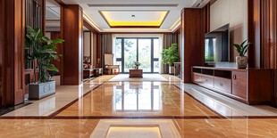 豪华大气的宽敞客厅空间