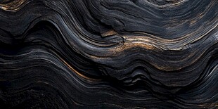 黑色纹理波浪艺术背景图
