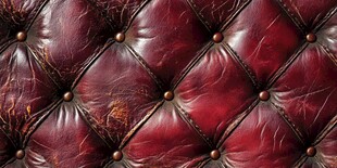 复古酒红色皮革软包纹理