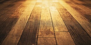 木质地板的温暖光影世界