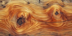木纹之美 独特纹理与结疤