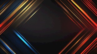 炫彩光线几何背景图案