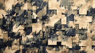 迷彩几何图案背景纹理