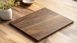 实木砧板 简约桌面小景