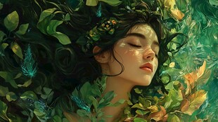 沉睡的森林精灵