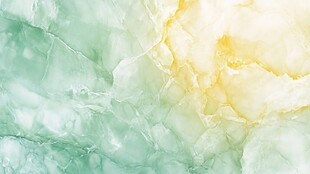 淡绿与金黄交织的梦幻纹理