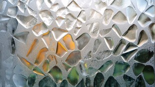 磨砂玻璃纹理特写