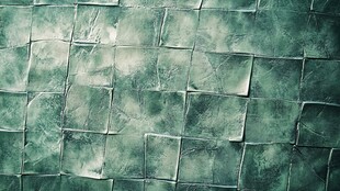 复古绿色拼接纹理背景