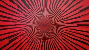 红色放射状动感抽象背景