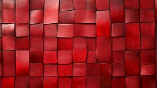 红色编织纹理背景图案