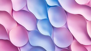 梦幻渐变几何图案背景