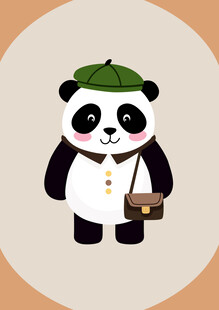 小熊猫素材