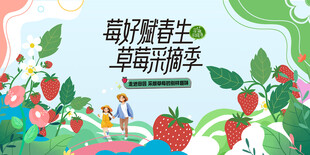 草莓采摘活动