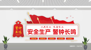 安全生产 警钟长鸣文化墙
