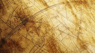 复古手绘地图纹理图案