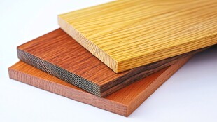 多样木质板材展示