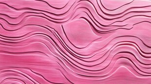 粉色波纹质感艺术背景