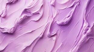 梦幻淡紫色膏体纹理特写