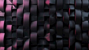 黑紫交织的立体几何纹理