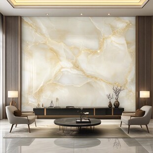 奢华大理石客厅背景墙