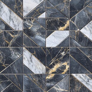 几何大理石瓷砖图案设计