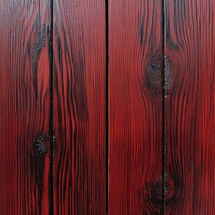 红色木纹纹理装饰木板