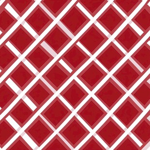 红色方格几何图案背景