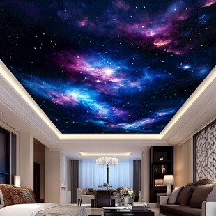 梦幻星空天花板室内装饰
